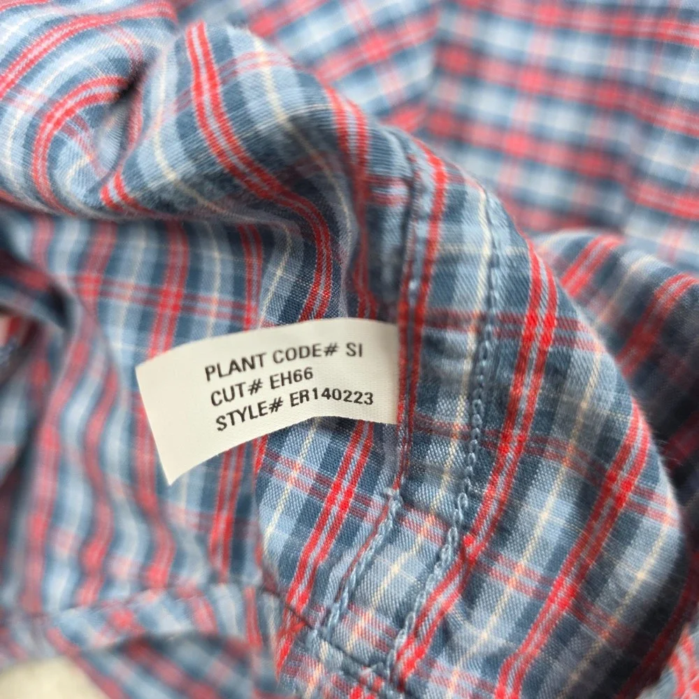 Polo Ralph Lauren Shirt Mens XL Multicolor Button Up Plaid Embroidered Pony Logo
